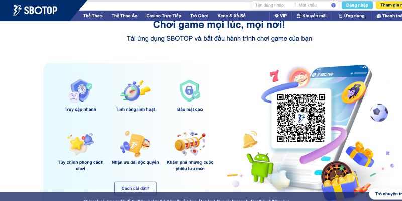 Bí quyết và chiến thuật khi chơi tại Sbotop